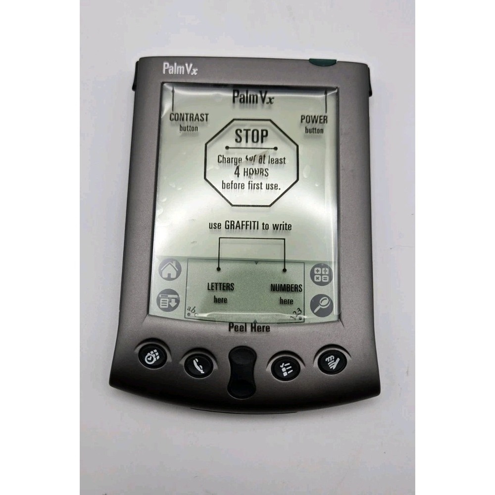 Palm Vx Handheld PDA Organizer w/ 2 Styluses Untested No Charger Vintage